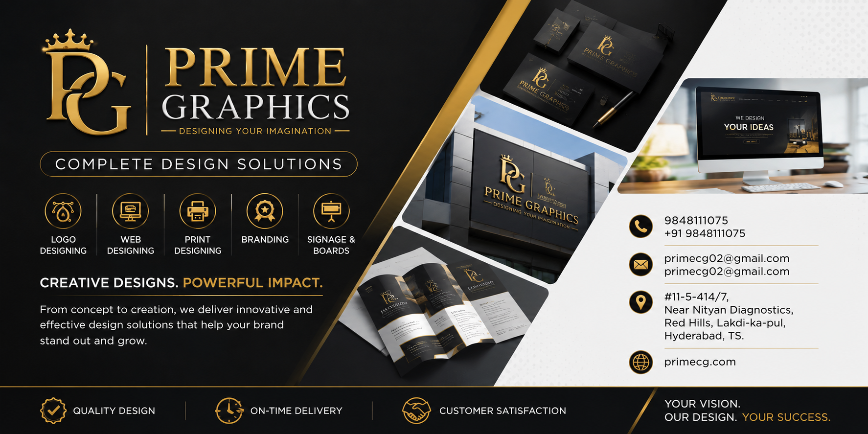 Promo Banners and Flex Printing - Prime Graphics Hyderabad