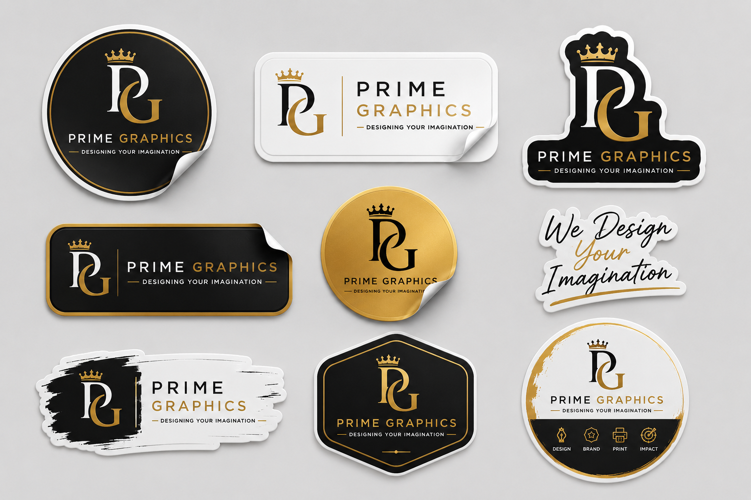 Customized Stickers and Product Labels - Prime Graphics Hyderabad
