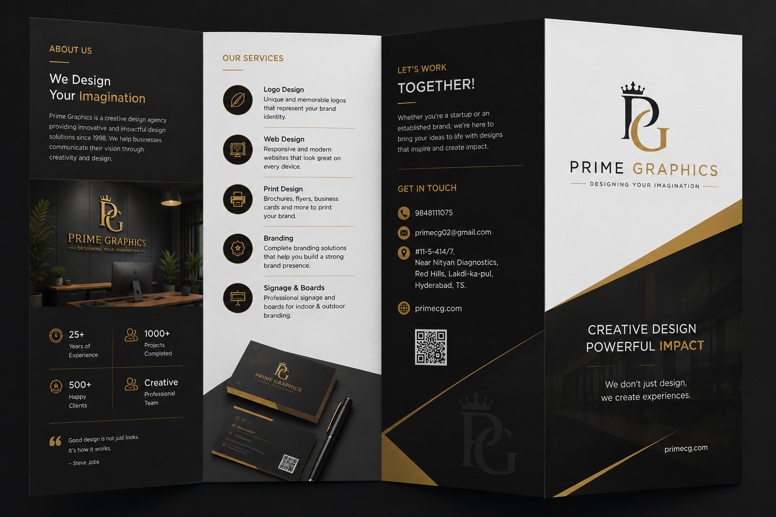 Brochure and Catalog Printing - Prime Graphics Hyderabad